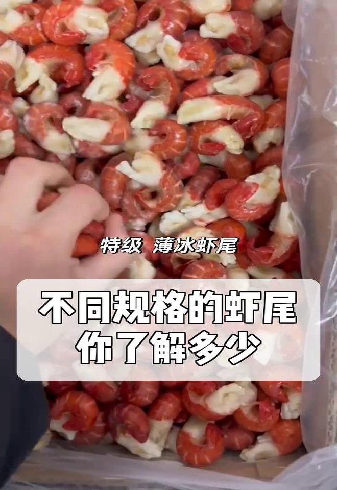 不同规格的虾尾,你了解多少?