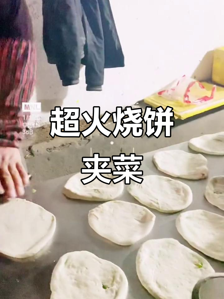 每次吃都排队,这家烧饼夹菜太值了!