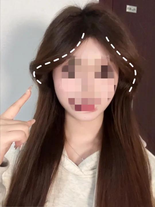 30s懒人版鲶鱼须爆改网红八字刘海