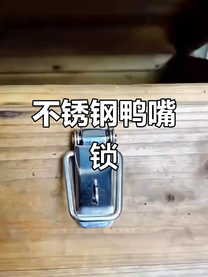 不锈钢鸭嘴扣,轻松锁定箱子柜子,安装简单又美观