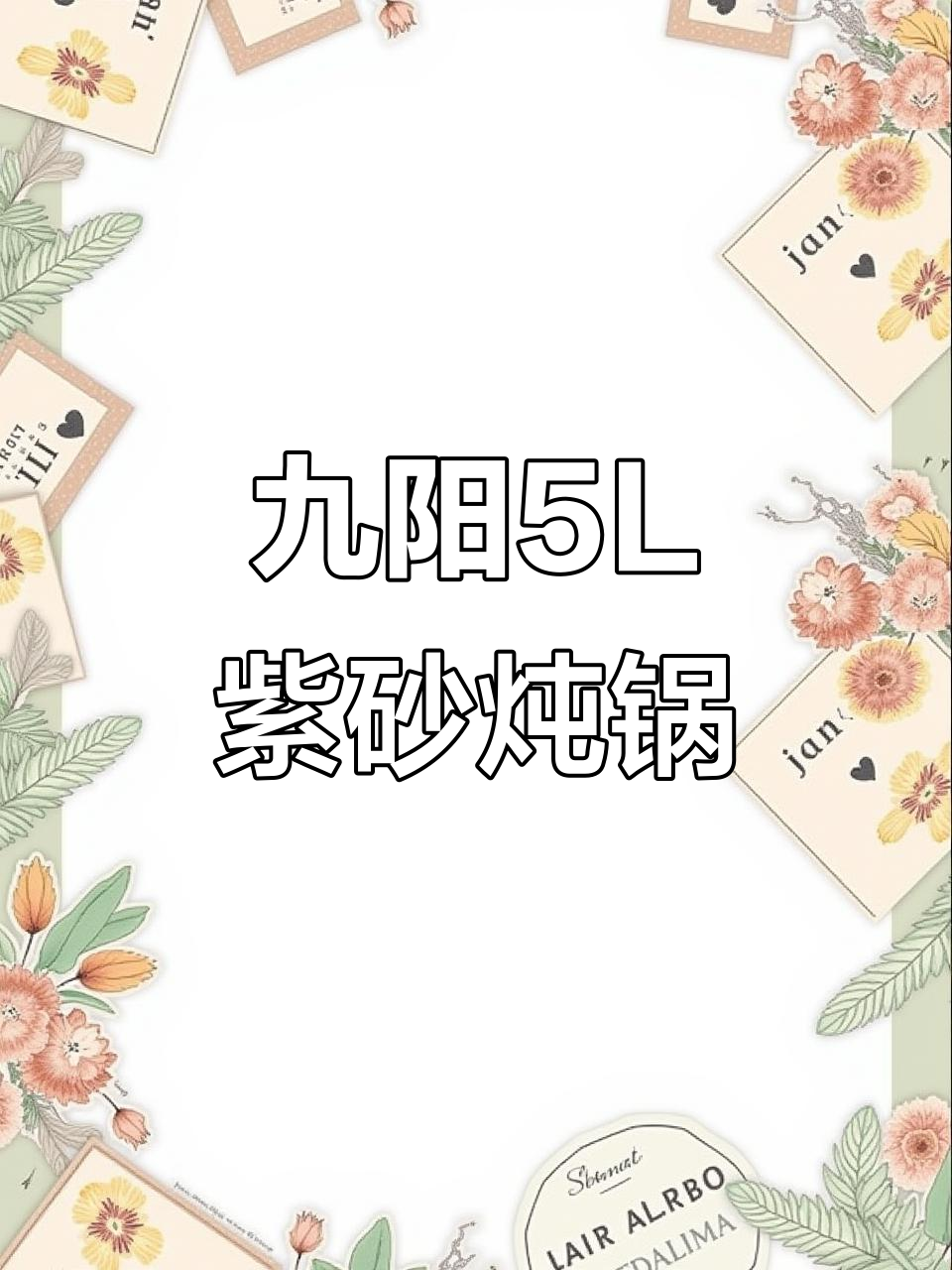 九阳5L大容量紫砂电炖锅,多功能家用煲汤神器