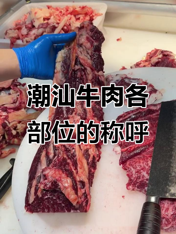 潮汕牛肉部位大揭秘：吊龙、五花指等名称背后的秘密