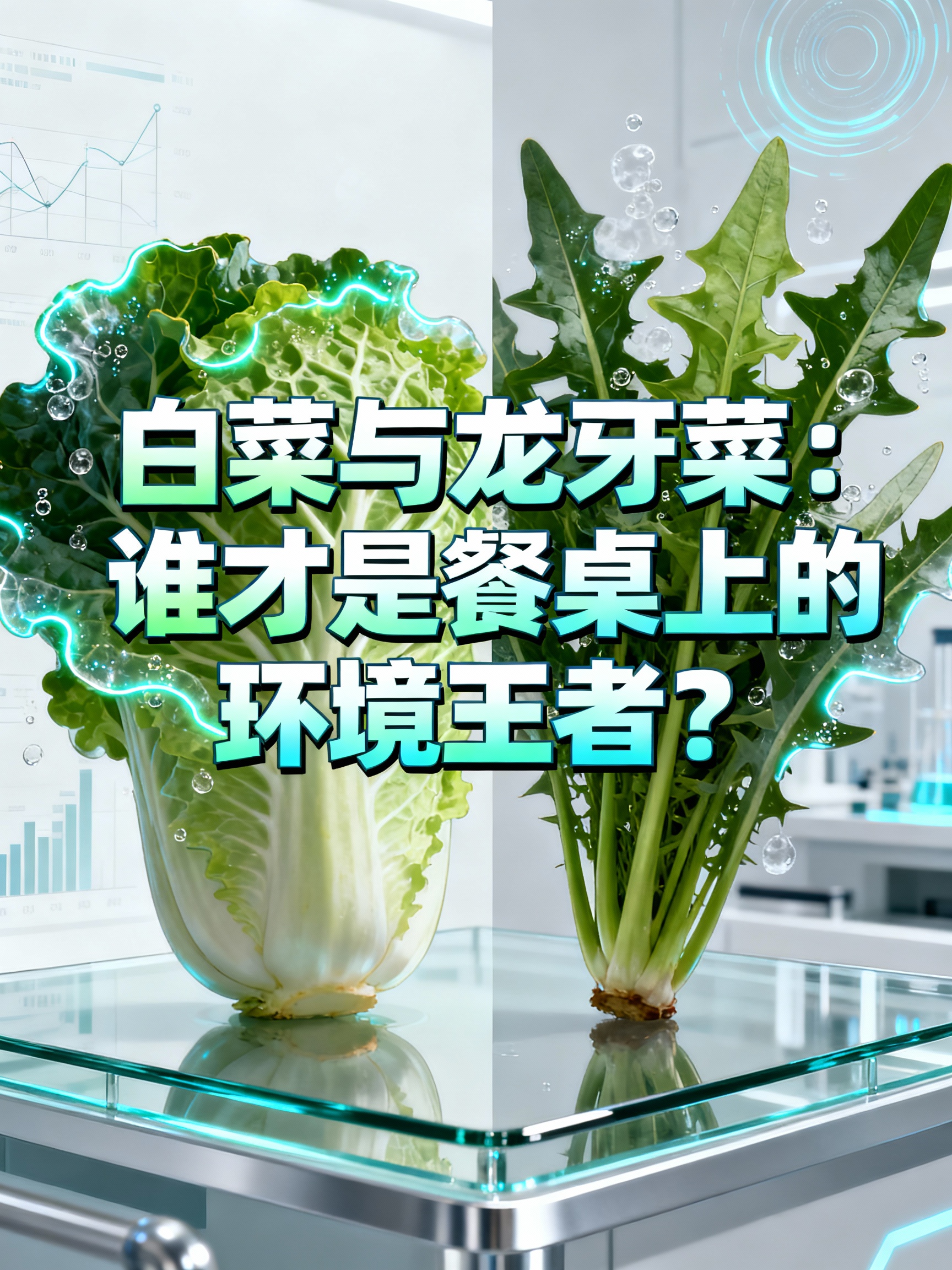 白菜与龙牙菜：谁才是餐桌上的环境王者？
