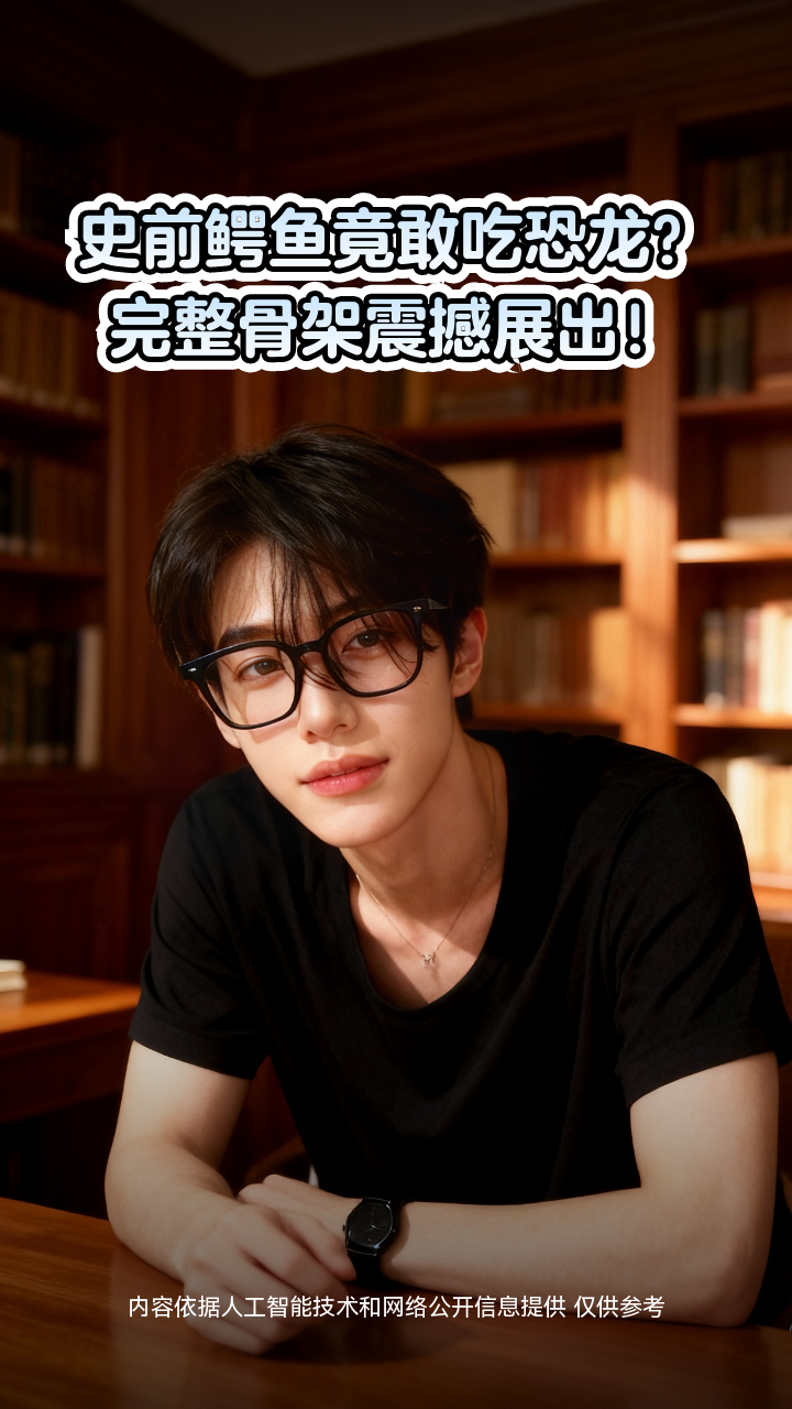史前鳄鱼竟敢吃恐龙？完整骨架震撼展出！
