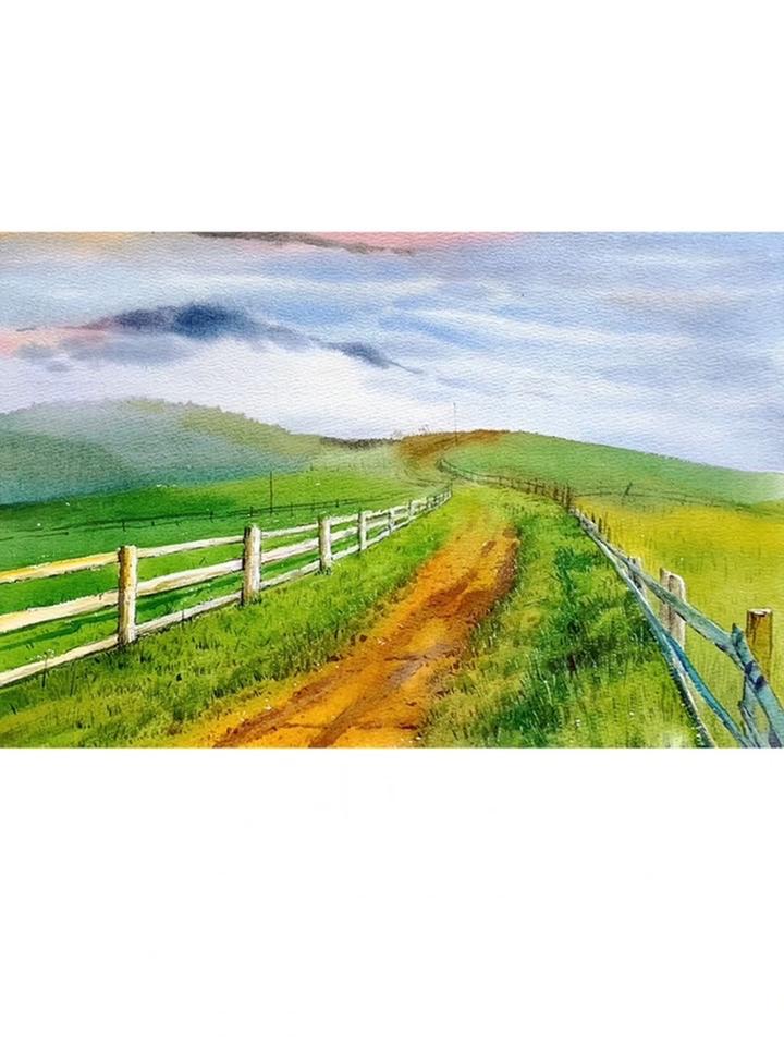 水彩怎么画?快来学学