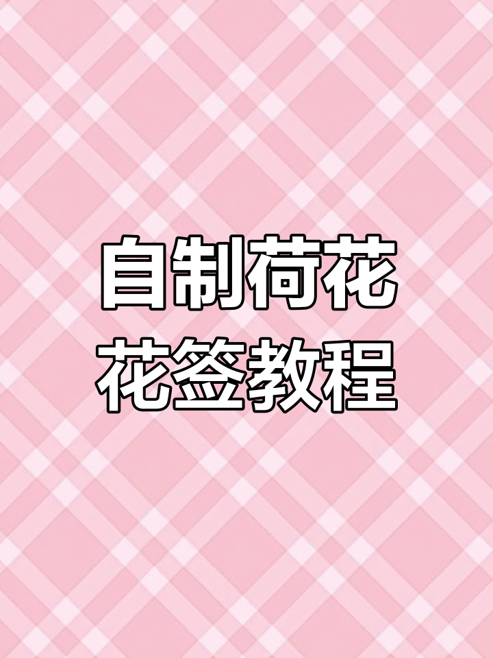 一年级手工书签制作,荷花与荷叶的美丽故事