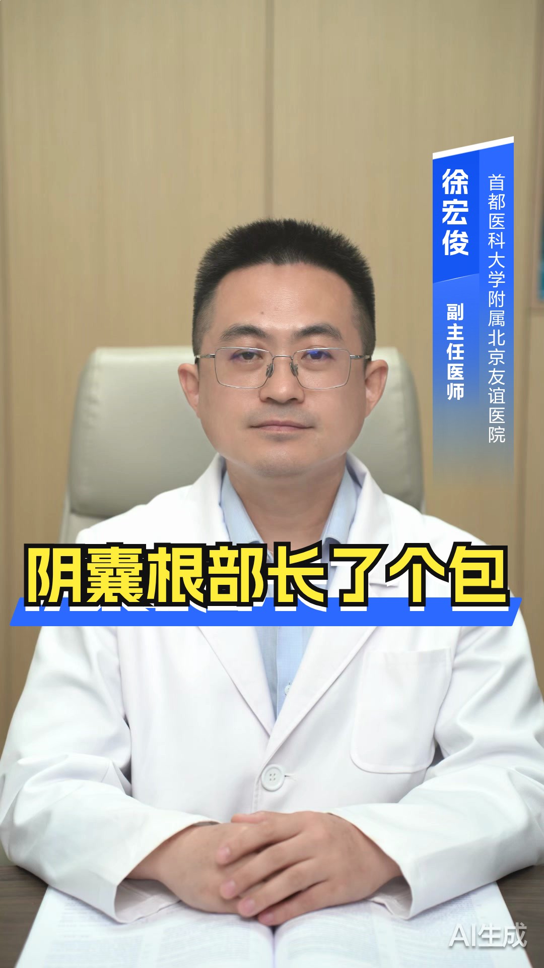 阴囊根部长了个包