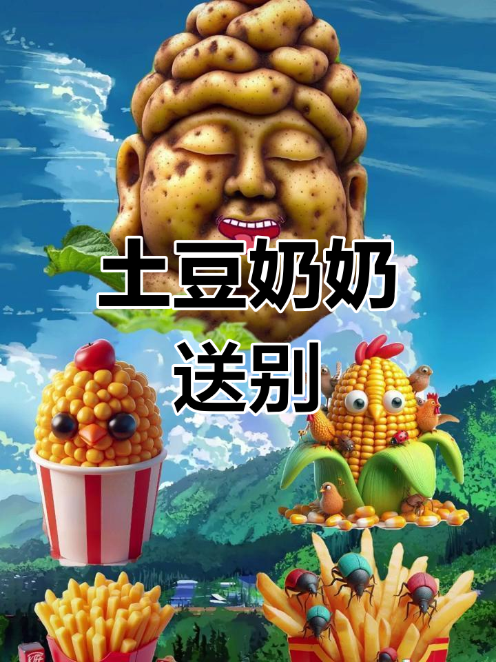 土豆奶奶的告别,薯条和鸡米花的故事