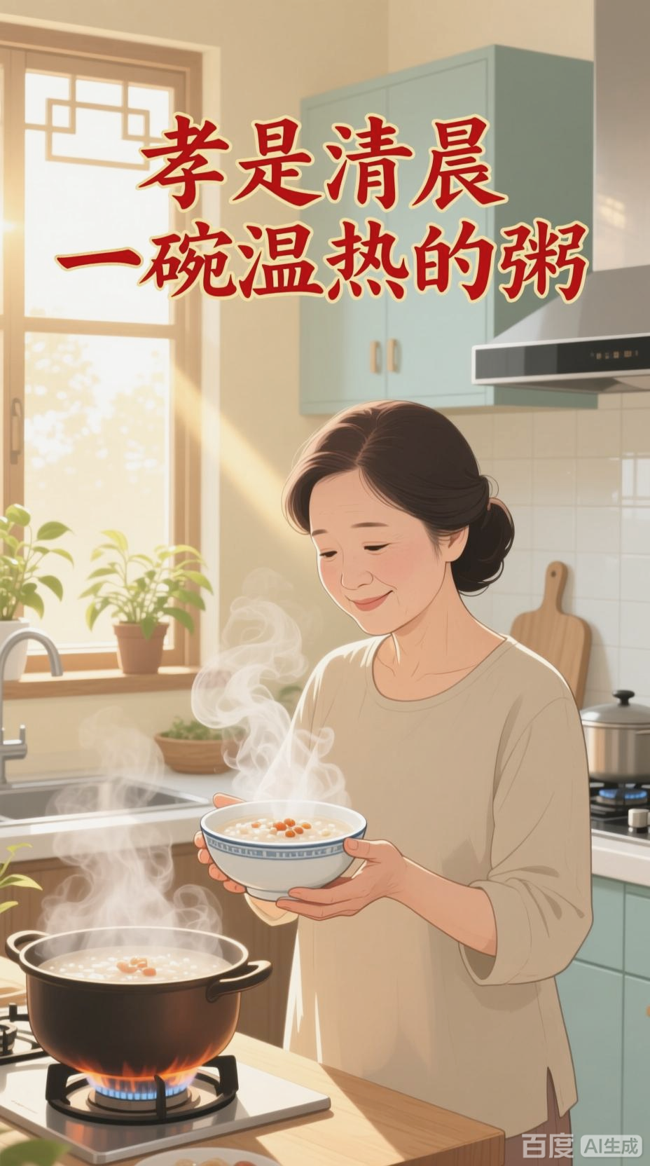 一碗粥的温度