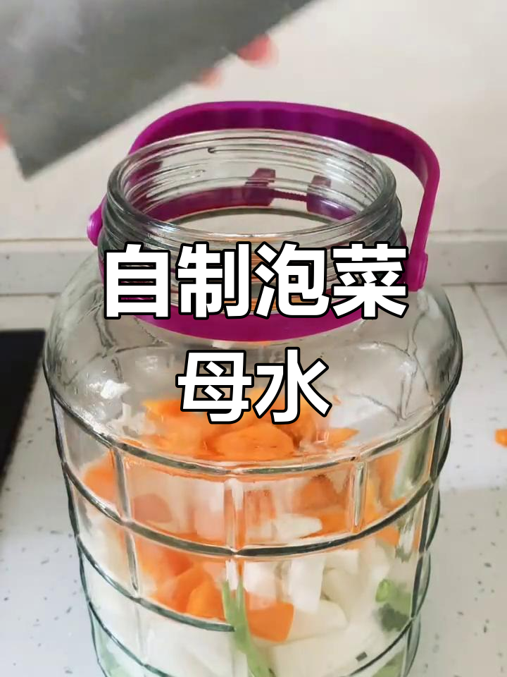 不用水密封的泡菜母水制作方法,越泡越香