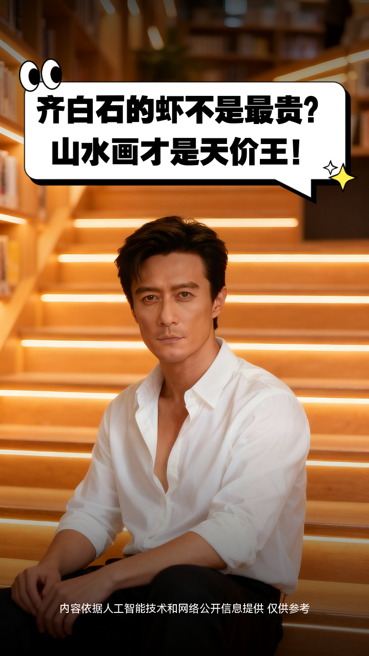 齐白石的虾不是最贵？山水画才是天价王！