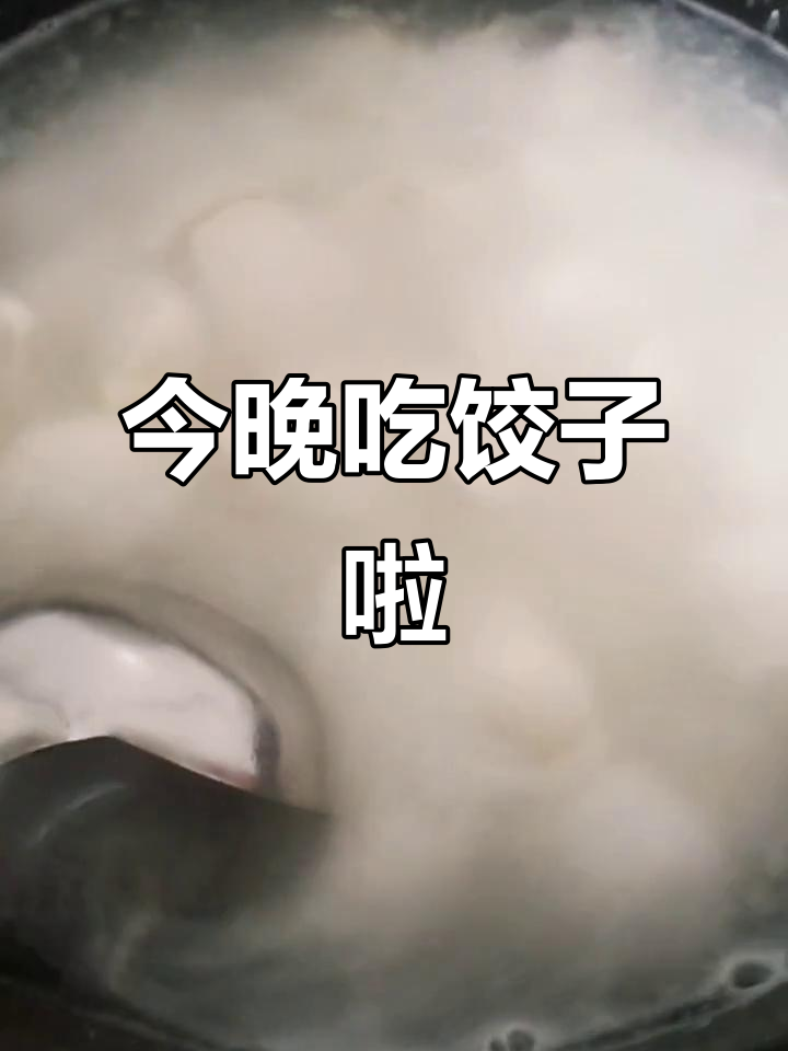 晚餐饺子大餐,牛肉油馅等你来尝