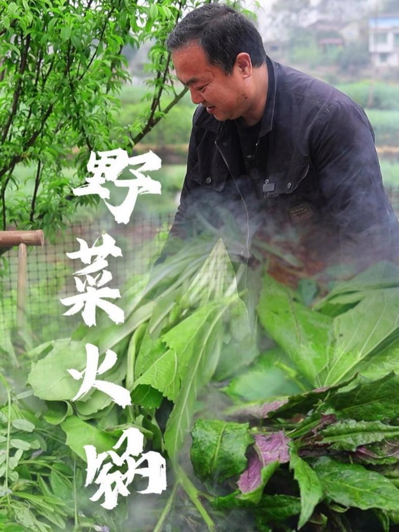 春日限定野菜火锅,每一口都是春天的味道!春天总要开一次野菜盲盒吧 尝一口春天的味道 乡野春