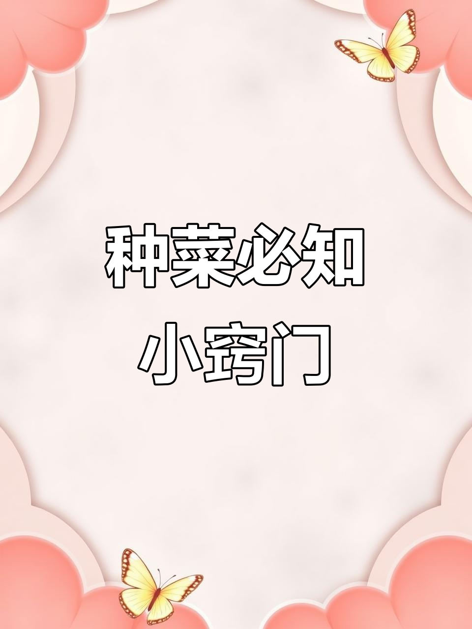 家庭种菜小技巧:烟头、啤酒、鸡蛋壳等废物利用,让蔬菜更健康