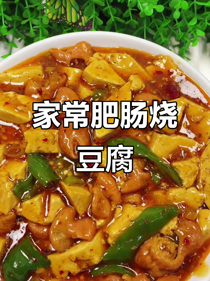 肥肠烧豆腐,家常味十足!简单步骤教你做
