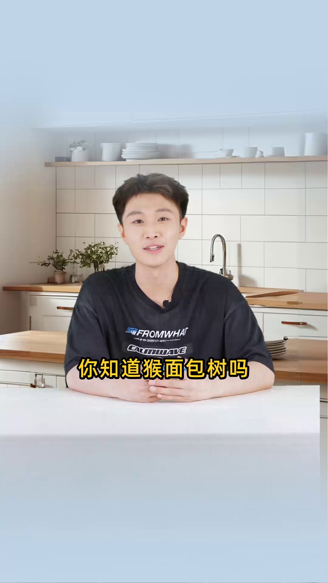 猴面包树具有独特的储存水分能力,以适应干旱环境