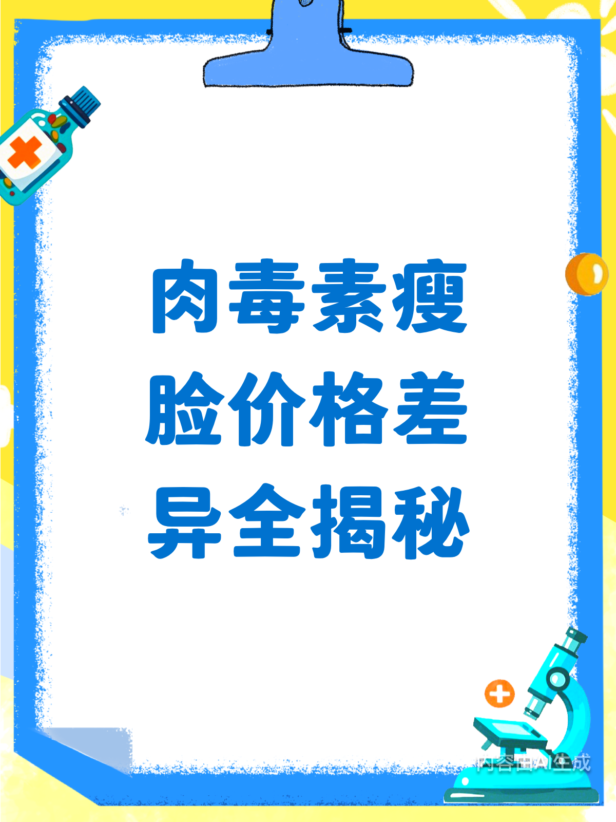 肉毒素瘦脸,价格差异大揭秘!