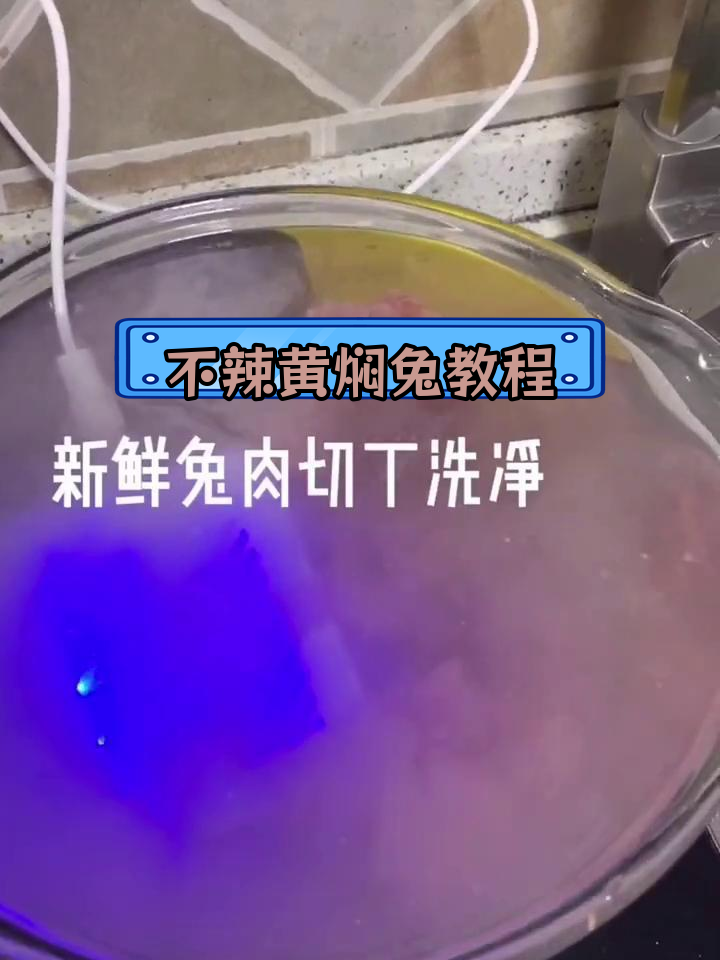 适合小朋友的黄焖兔做法,轻松学会