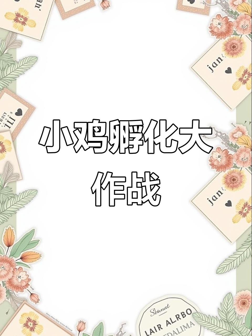 偷偷孵小鸡,结果被妈妈误会成了“蛋炒饭”