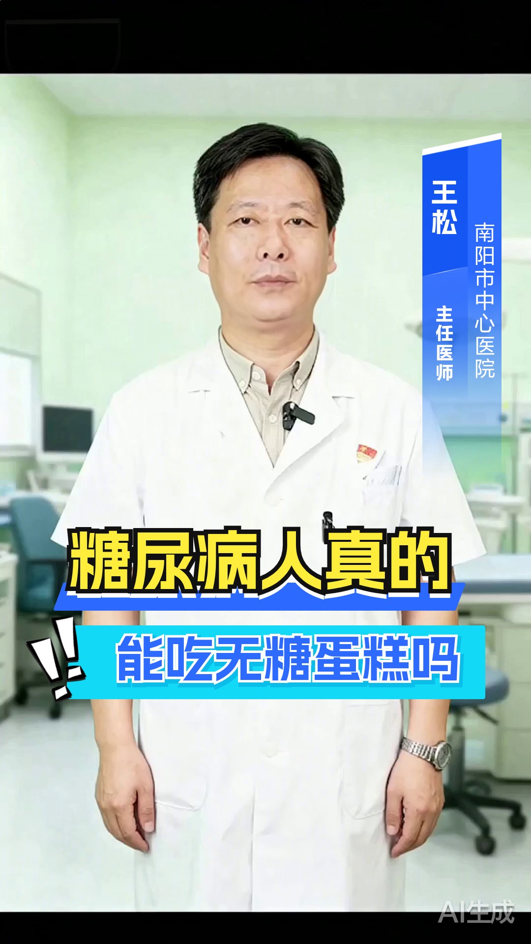 无糖蛋糕糖尿病人能吃吗