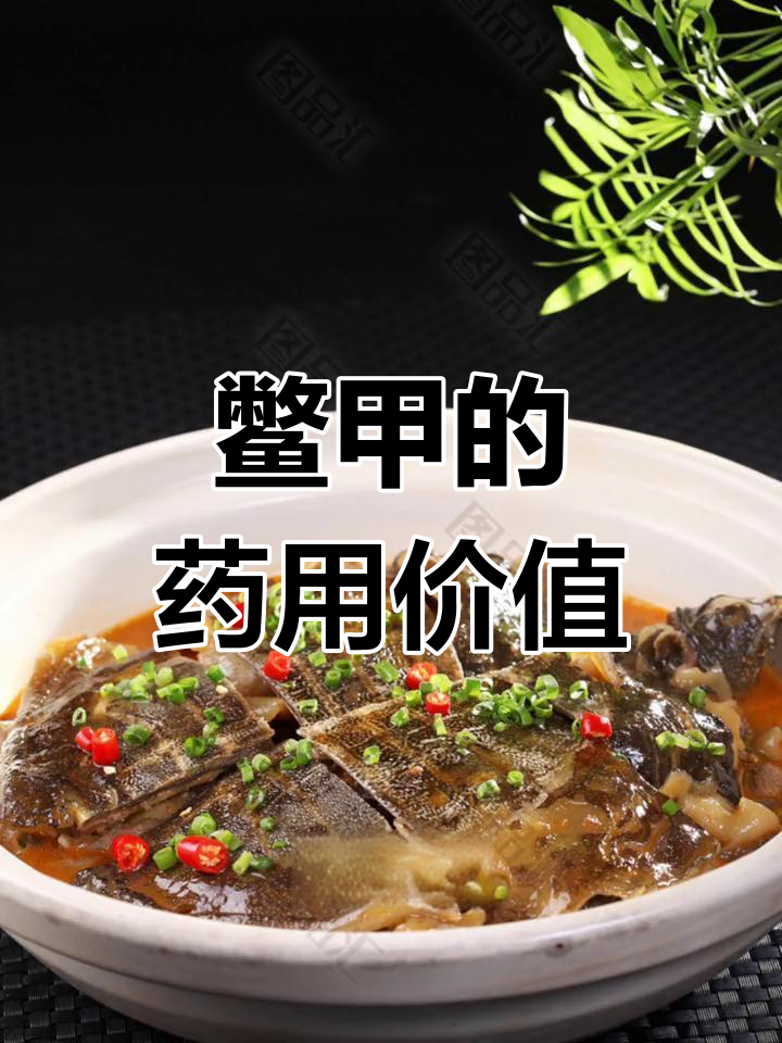 甲鱼壳是珍贵中药材,别丢!