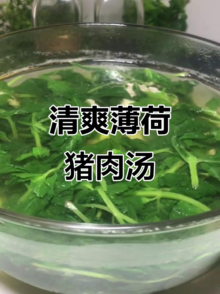 薄荷猪肉汤,夏日清凉必备!