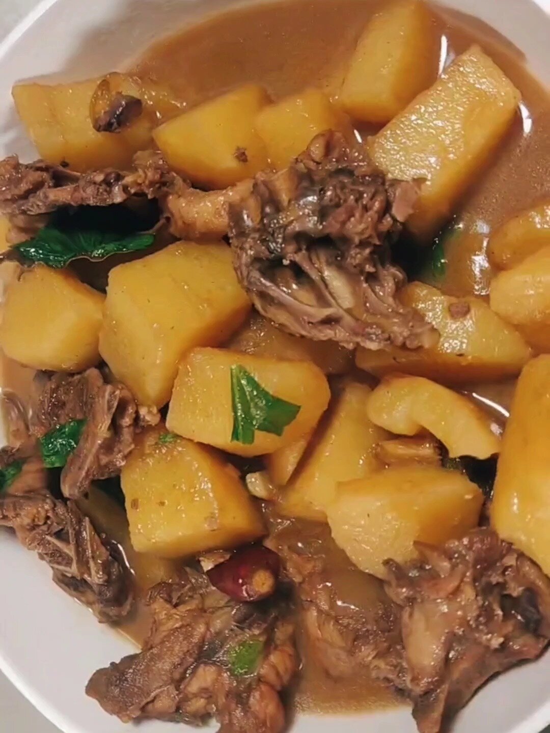 土豆顿鸡架