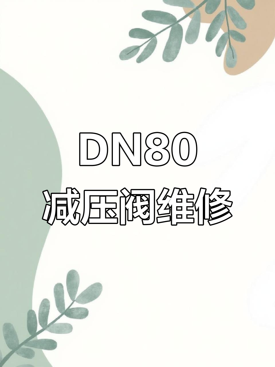斯派莎克DN80蒸汽减压阀常见问题与维修技巧