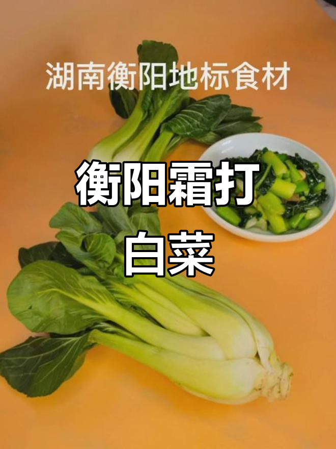 衡阳霜打调羹白菜,软糯香甜又清新,尝过才知道的美味
