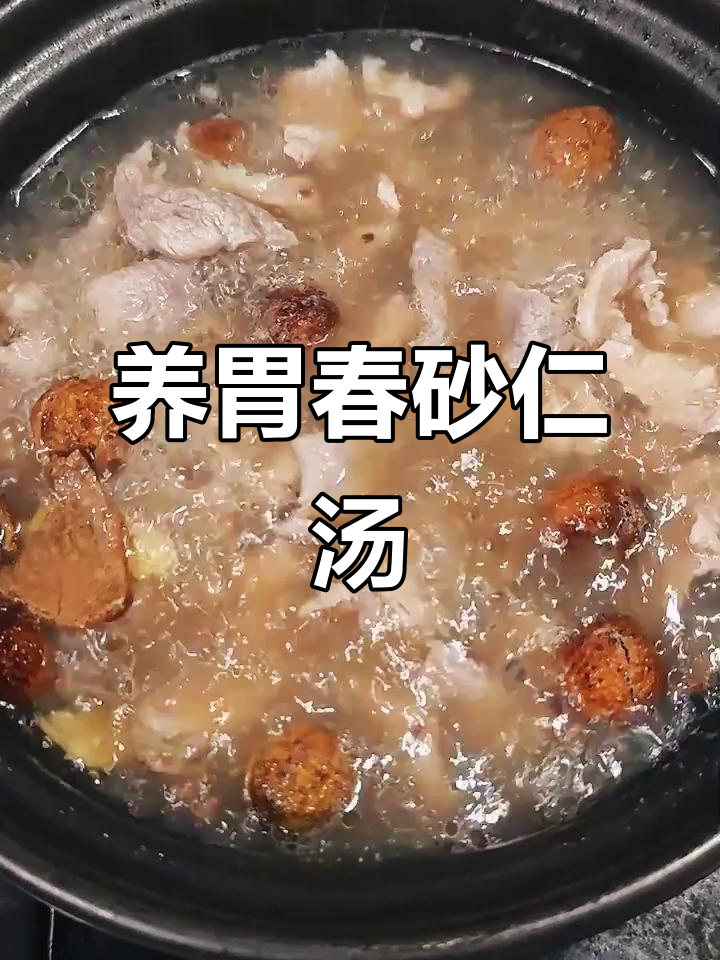 春砂仁瘦肉汤，暖胃又养身，简单易做