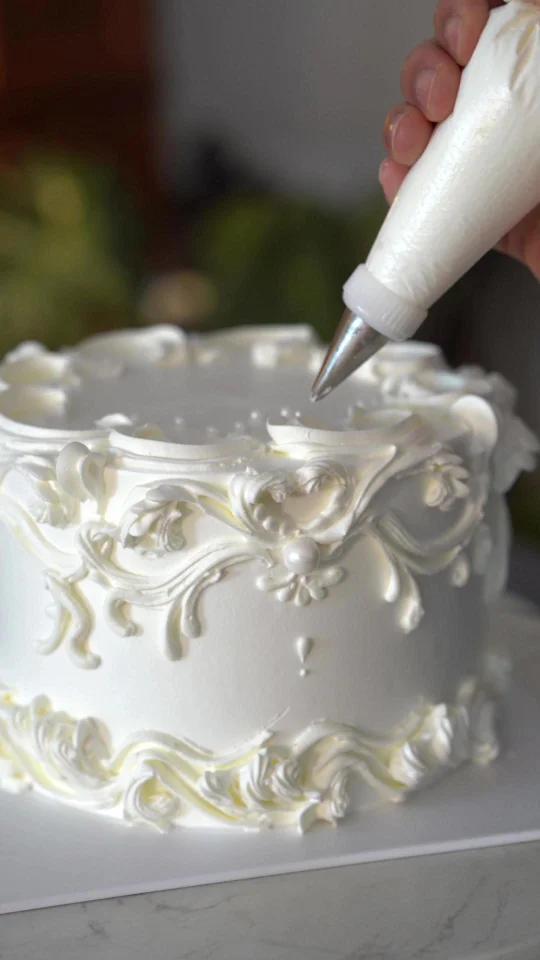 欧式复古蛋糕制作过程