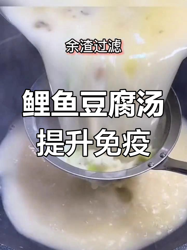 免疫力下降?这道鲤鱼豆腐汤让你恢复活力,饭店常卖三套房