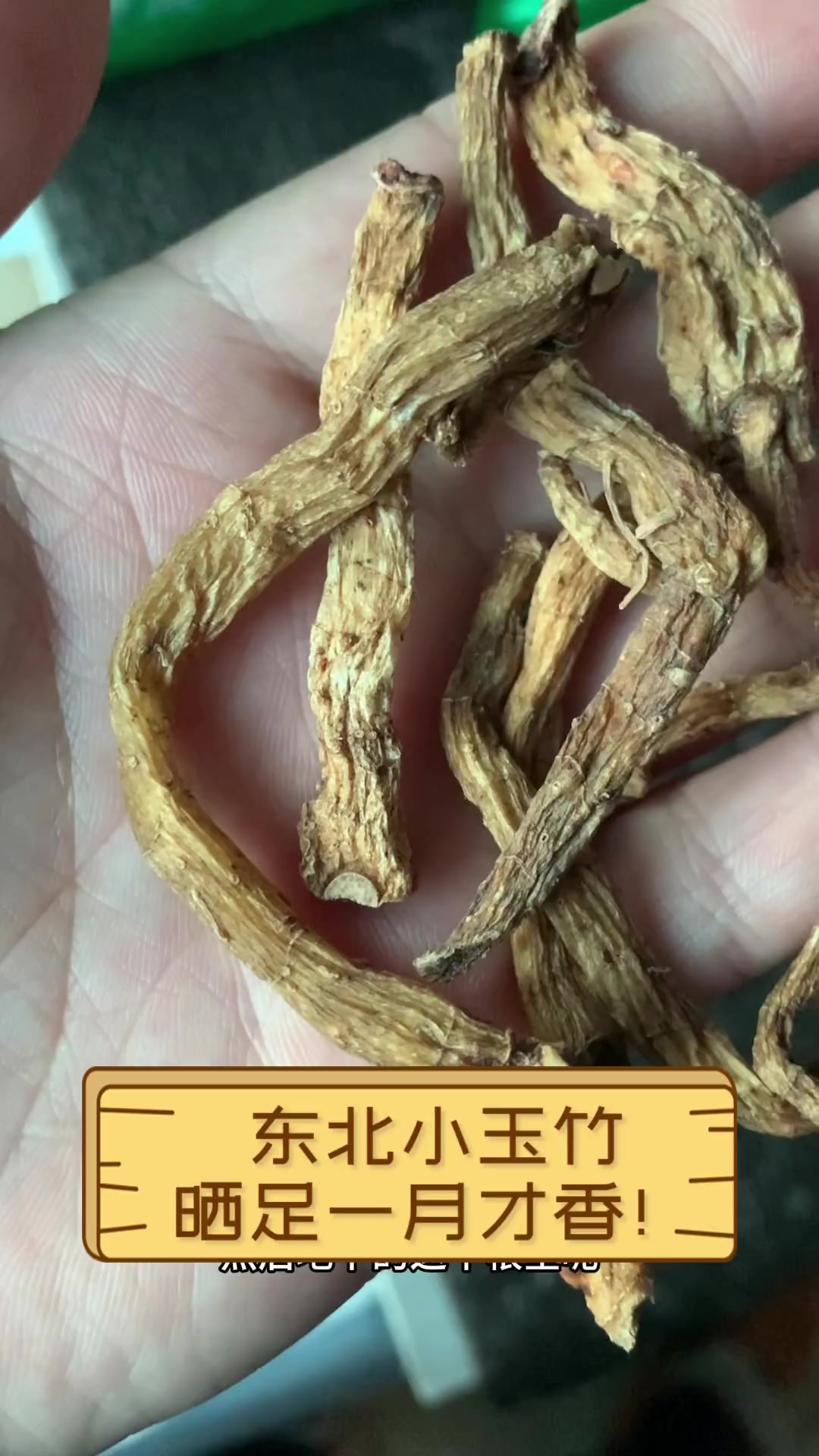 东北小玉竹,晒足一月才香!