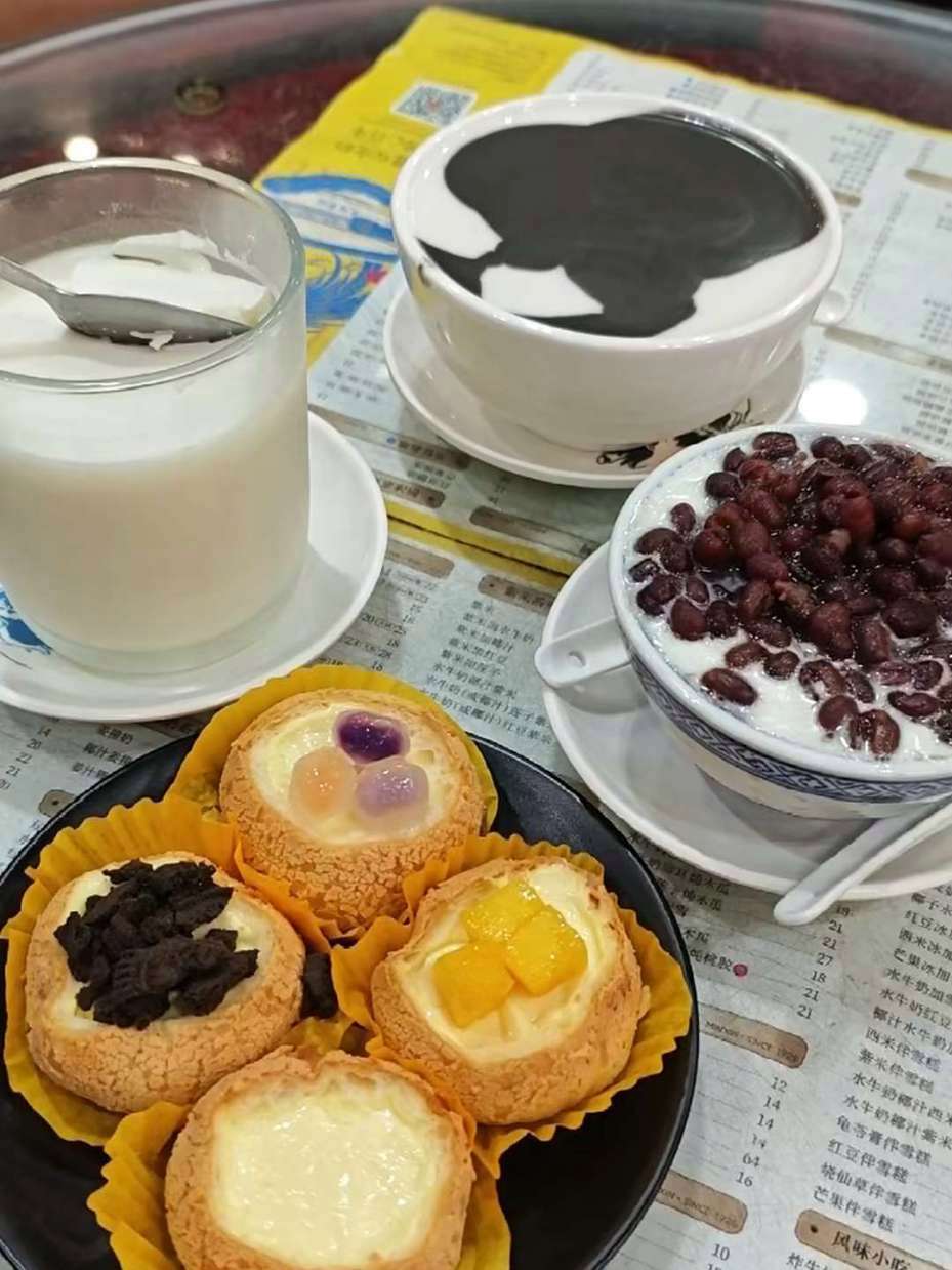 顺德民信老铺 顺德美食 双皮奶