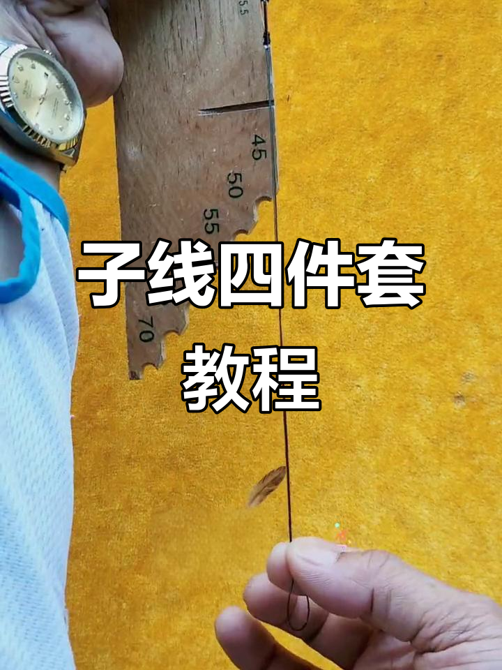 钓鱼必备：量子线、双钩绑法与子线结技巧全解析
