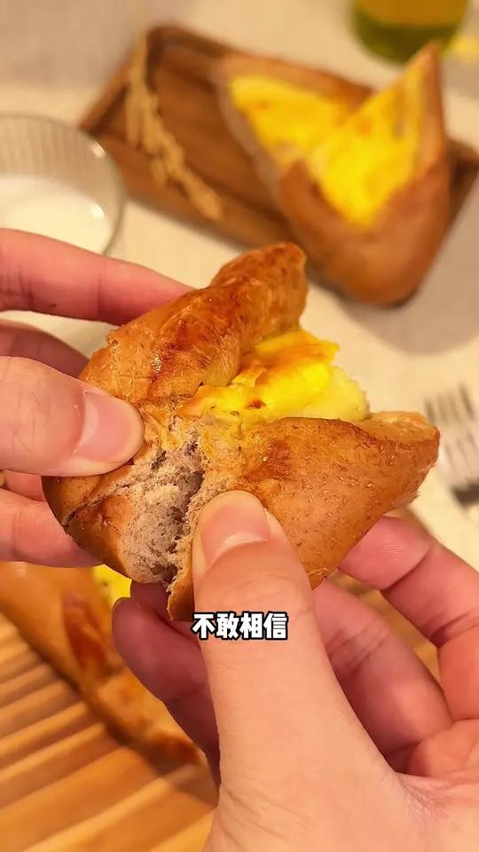 这已经是我第三次回购了,每天早上一个全麦面包+牛奶,营养又健康
