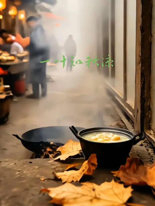 深秋的风,一阵比一阵凉。梧桐叶子打着旋儿落下,铺满了记忆里那条回家的路。一片枯叶飘落在老旧