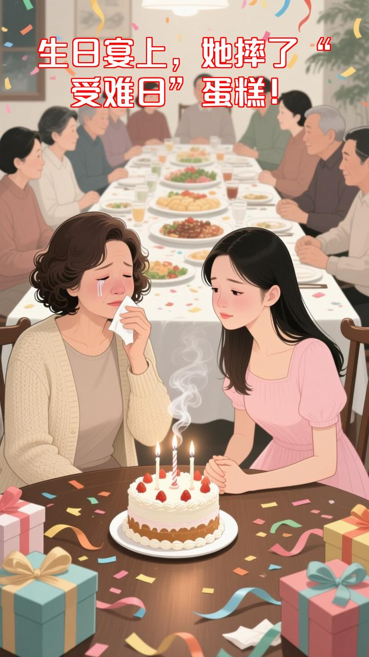 生日被说“受难日”,她摔蛋糕后掏出珍藏照片!