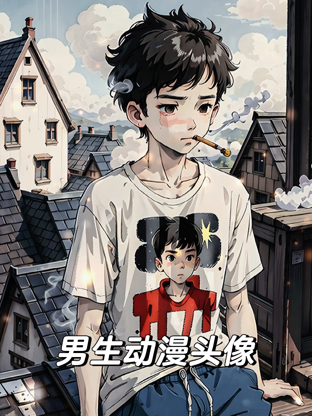 男生动漫头像 免费取图