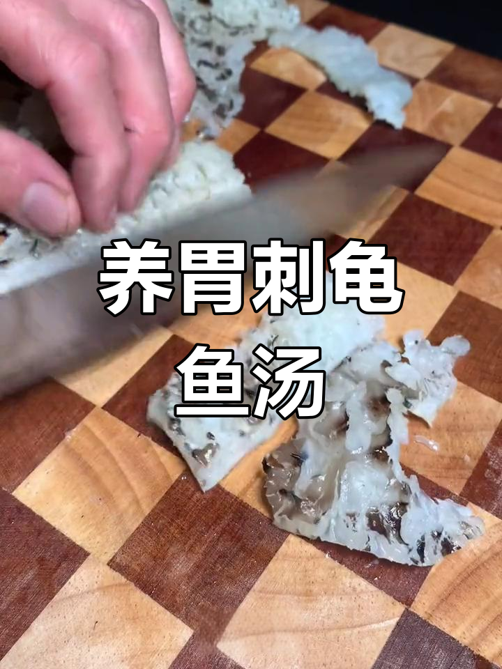 刺龟鱼汤,养胃又美味!教你煲出完美胶原蛋白