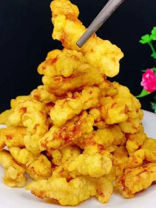 软炸里脊 过年大鱼大肉吃腻了来个鸡蛋羹吧软炸里脊抖音美食推荐官