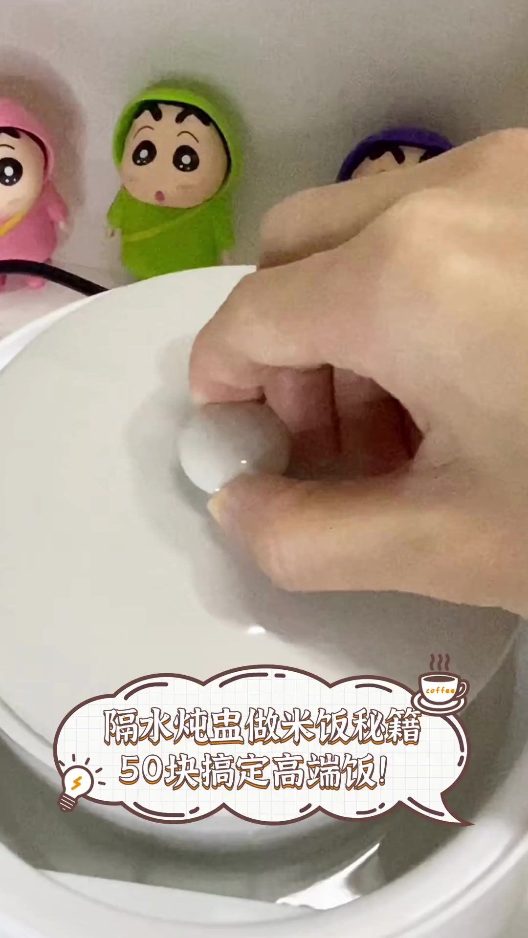 隔水炖盅做米饭秘籍,50块搞定高端饭!