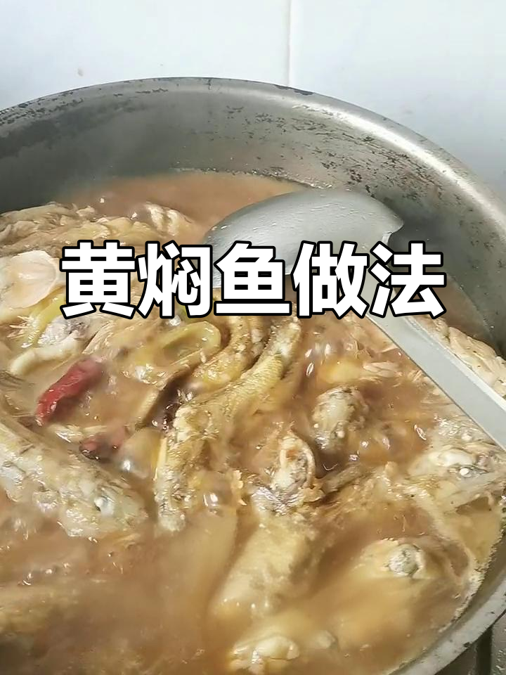 简单家常黄焖鱼,香辣可口