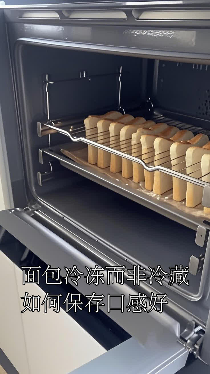 面包冷冻而非冷藏,如何保存口感好?