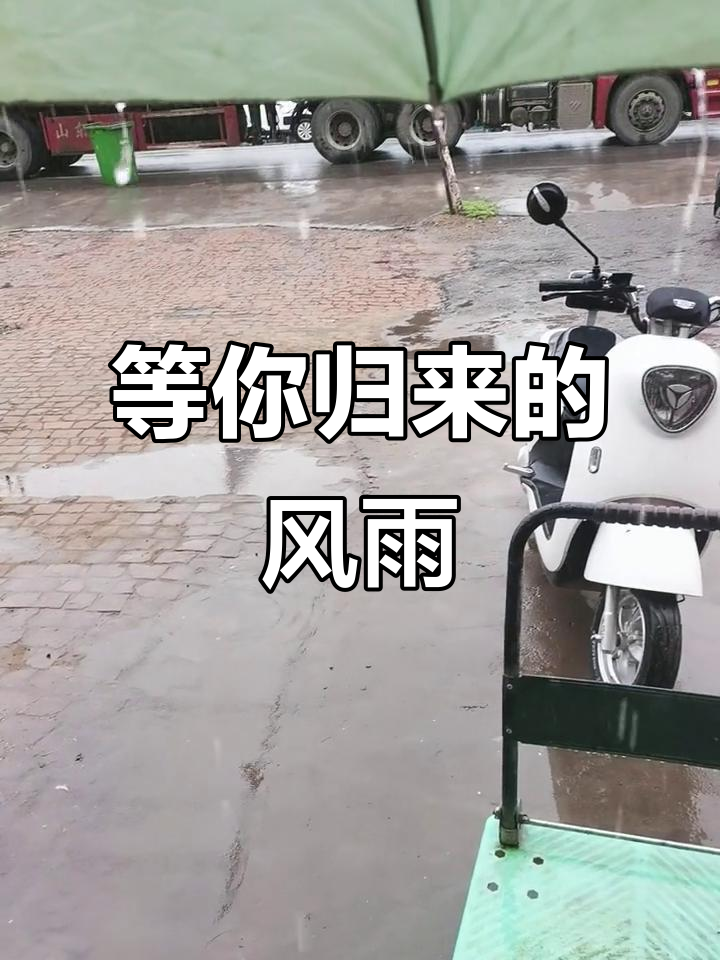 狂风暴雨中,我们依然等你归来
