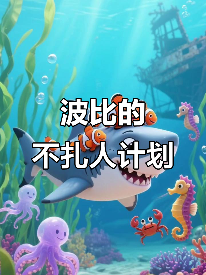 小鲨鱼波比想让牙齿不再扎人，结果竟是这样！