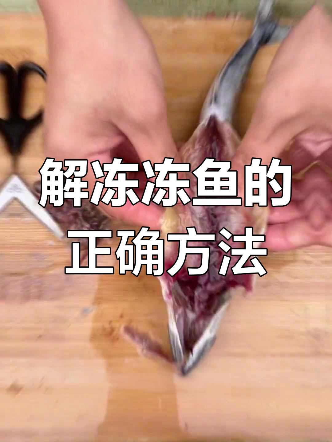 冻鱼解冻技巧大揭秘