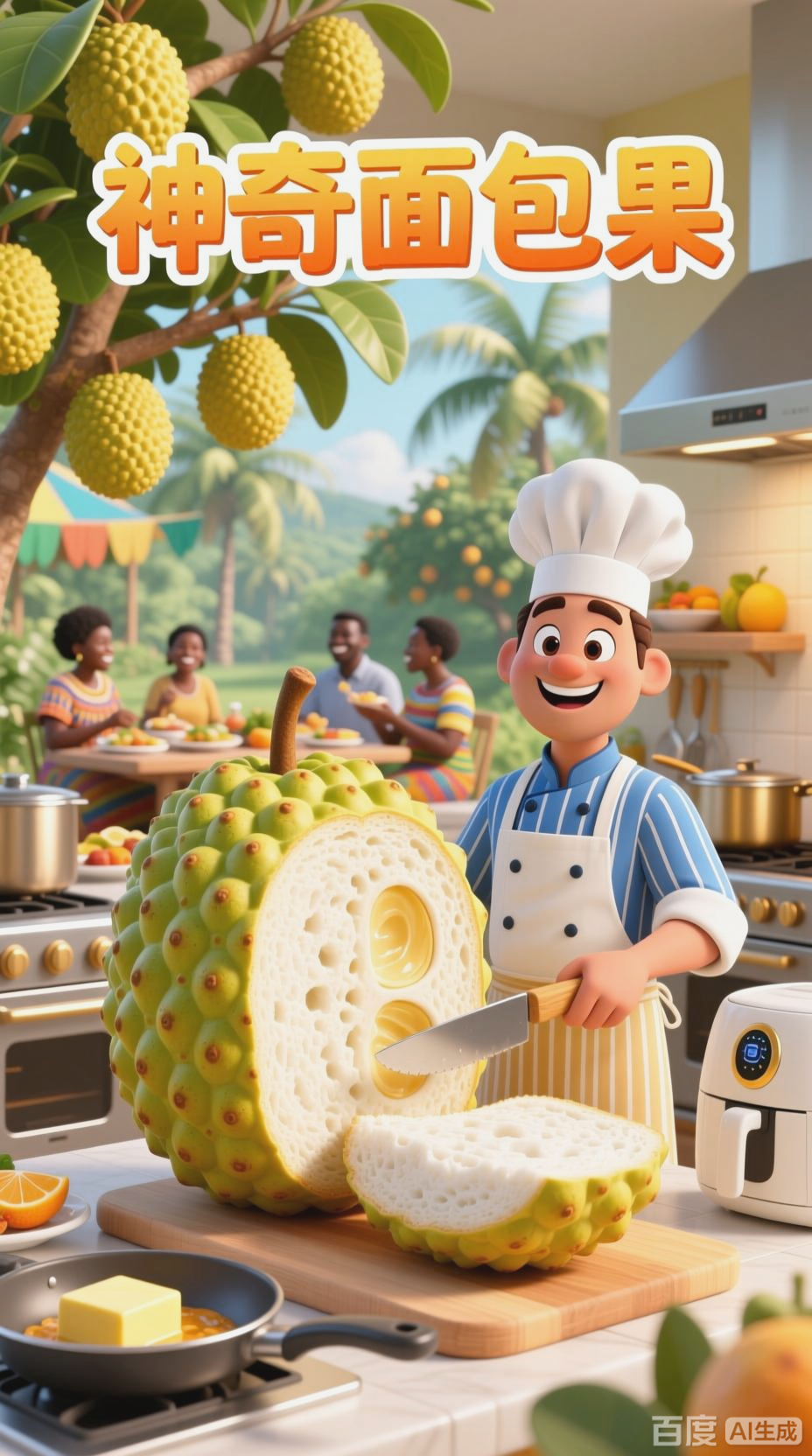 面包果：独特口感的美味水果