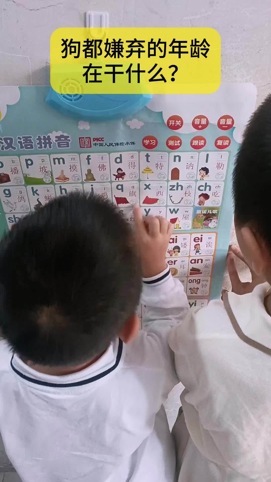 很多孩子说拼音太难学了,这是因为没有提前让孩子学好拼音。有经验的妈妈都是先让孩子跟着读,先