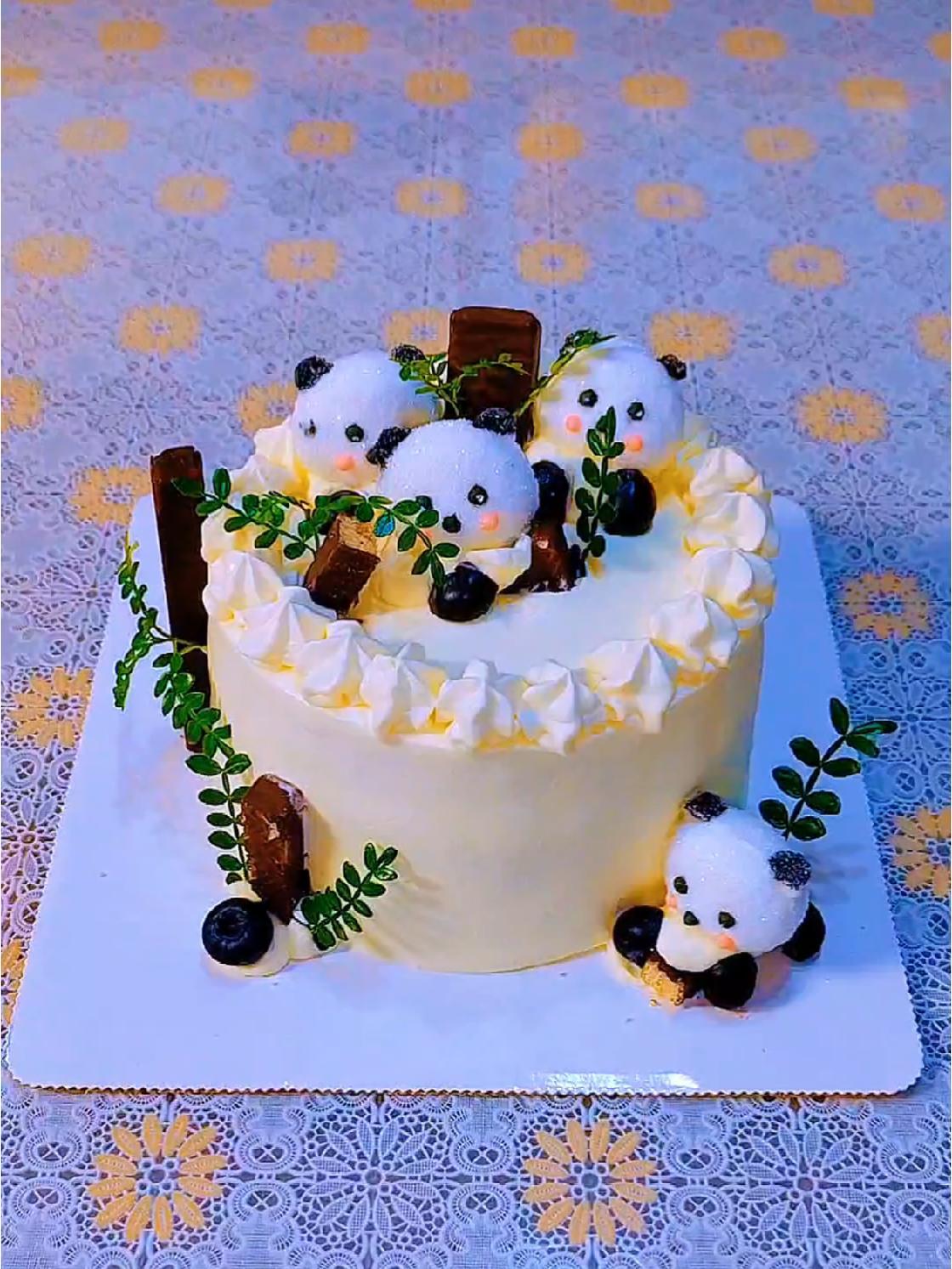 记录第20天丨生日蛋糕幸福的一家四口,提拉米苏 好吃的蛋糕 爱烘培爱生活 进口动物奶油蛋糕